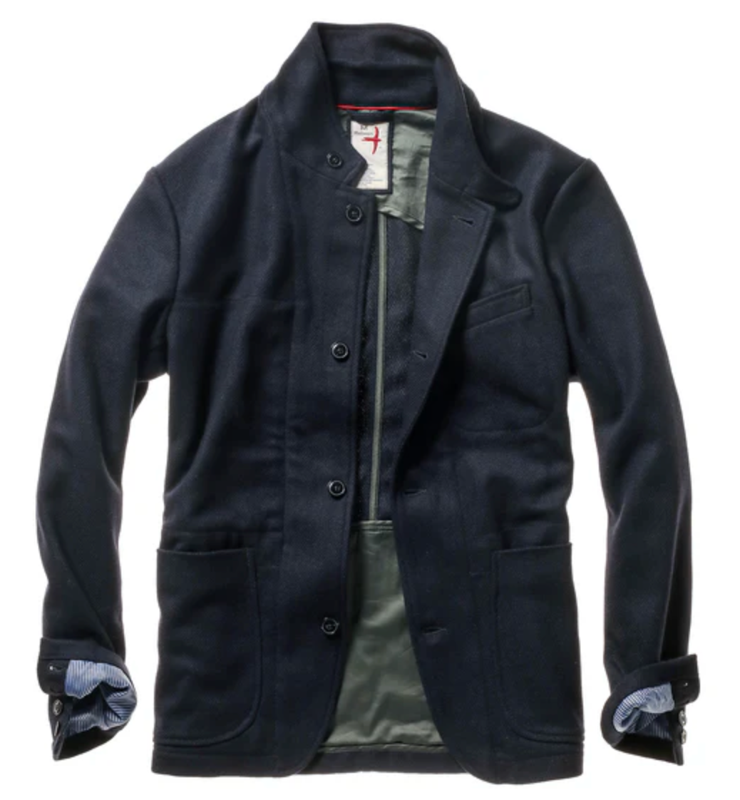 Relwen Heritage Trap Blazer Dk. Navy