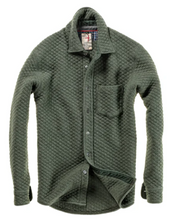 Load image into Gallery viewer, Relwen Bubble Knit Shirt Shale Green
