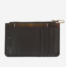 Load image into Gallery viewer, BARBOUR Laire Card Holder Leather/Tartan
