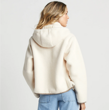 Load image into Gallery viewer, Adroit Sydney Faux Shearling Jacket w/Detachable Hood
