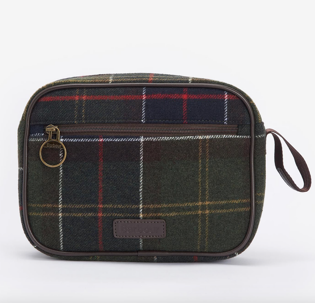 Barbour Allowhay Classic Washbag.