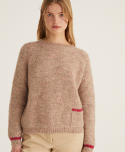 Load image into Gallery viewer, Rosso35 Alpaca Blend Sweater Pink Donegal
