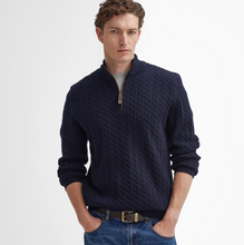 Load image into Gallery viewer, BARBOUR Ramsden Half Zip Sweater Navy
