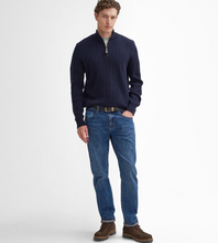 Load image into Gallery viewer, BARBOUR Ramsden Half Zip Sweater Navy
