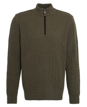 Load image into Gallery viewer, BARBOUR Ramsden Half Zip Sweater Olive
