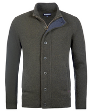 Load image into Gallery viewer, BARBOUR Essential Patch Zip Thru Cardigan - Seaweed
