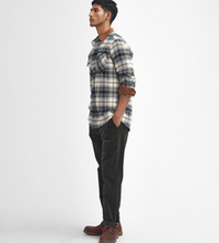 Load image into Gallery viewer, Barbour Nevis Tailored Fit Plaid Overshirt Ecru
