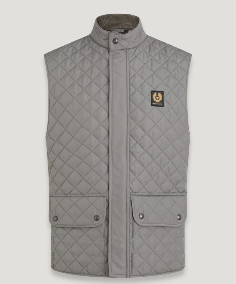 Belstaff Icon Gilet Gunmetal