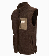 Load image into Gallery viewer, Amundsen Heroes Wool Fleece Vest Cowboy Brown
