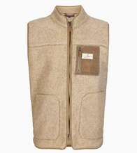 Load image into Gallery viewer, Amundsen Heroes Wool Fleece Vest Natural
