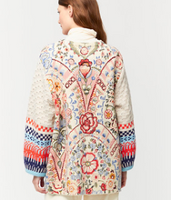 Load image into Gallery viewer, Aldo Martins Balbi Floral Jacquard Cocoon Coat
