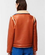 Load image into Gallery viewer, Aldo Martins Munia Reversible Faux Leather Bomber
