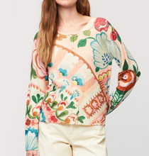 Load image into Gallery viewer, Aldo Martins Albert Cashmere Blend Floral Print Cardigan
