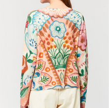 Load image into Gallery viewer, Aldo Martins Albert Cashmere Blend Floral Print Cardigan
