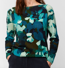 Load image into Gallery viewer, Aldo Martins Amba Cashmere Blend Crew Sweater Green
