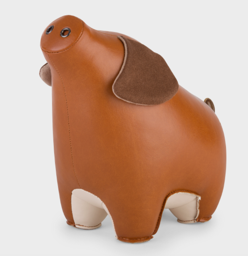 Zuny Bookend Pig Diya