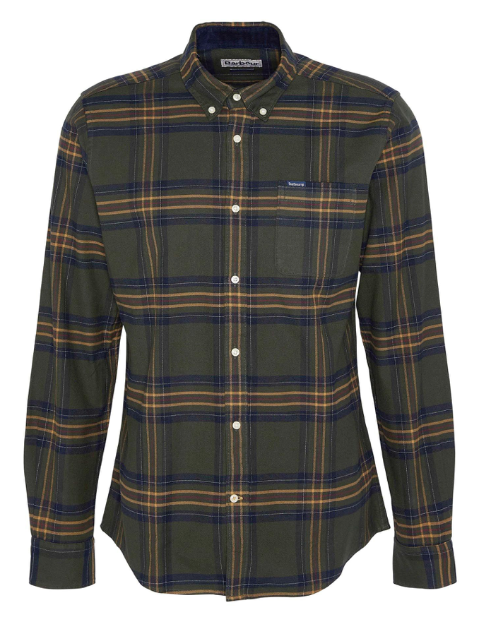 Barbour Portdown Tailored Shirt Olive