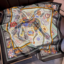 Load image into Gallery viewer, SueSilk 70cm Square Silk Scarf in Various Designs
