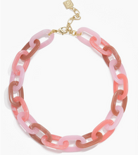 Load image into Gallery viewer, Z Jewelry Collar Necklace w/Multi Color resin links
