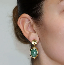 Load image into Gallery viewer, Karine Sultan Olive Drop Earrings
