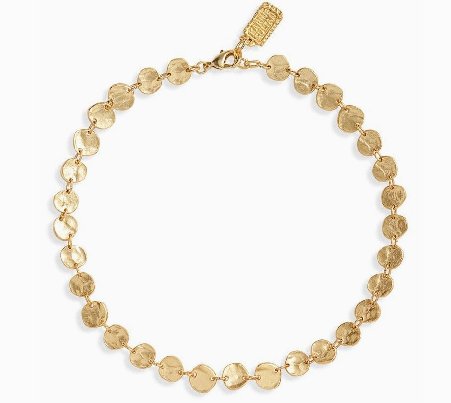 Karine Sultan Dainty Mini Coin Necklace