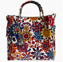 Load image into Gallery viewer, Modarno Printed Leather Bucket Bag
