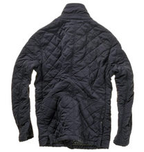 Load image into Gallery viewer, Relwen Quilted Trap Blazer Navy
