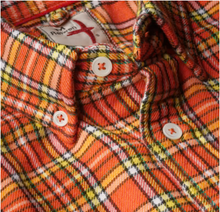 Load image into Gallery viewer, Relwen Chamois Lined Flannel Shirt - Orange Multi
