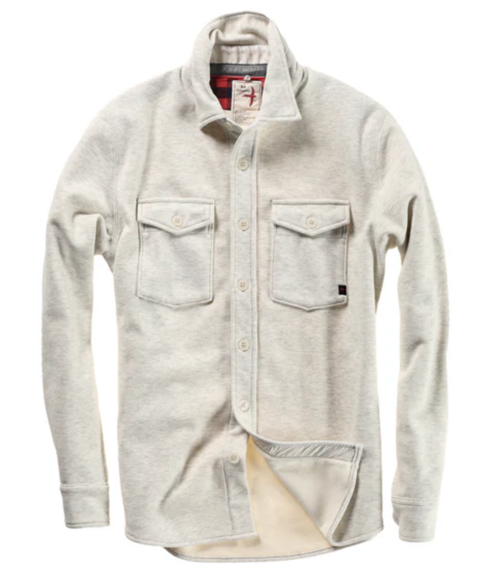 Relwen Pique FLC Workshirt Chalk