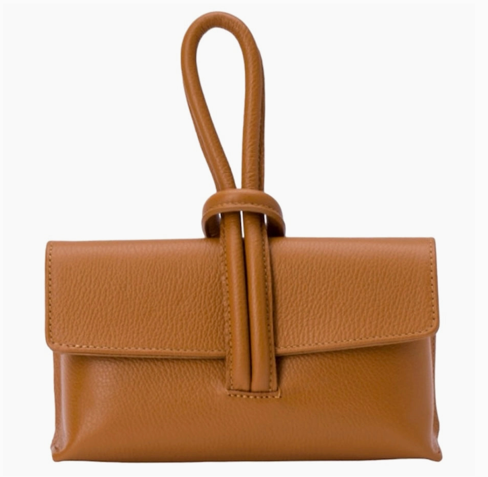 Modarno Leather Wristlet Bag