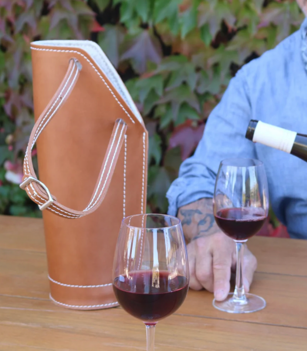 SCL Barlow Single Bottle Wine Carrier, Cyclone