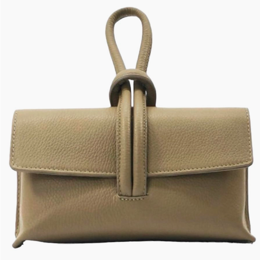 Modarno Leather Wristlet Bag