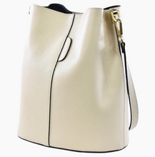 Load image into Gallery viewer, Modarno Giulia Leather Bucket Bag
