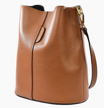 Load image into Gallery viewer, Modarno Giulia Leather Bucket Bag
