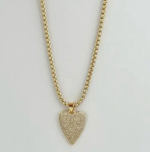 Load image into Gallery viewer, T+T Armour Heart Necklace
