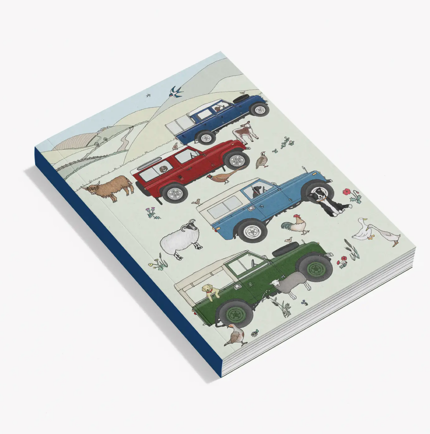 Range Rover Notebook Coach House Land Rover Notebook – Tweed & Vine