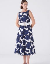 Load image into Gallery viewer, Amina Rubinacci Special ES Dress Navy Floral
