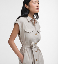 Load image into Gallery viewer, Barbour Women Birdie Maxi Dress Sand
