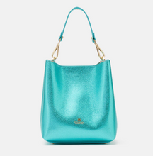 Load image into Gallery viewer, Cuoieria Fiorentina Small Bucket Bag Metallic
