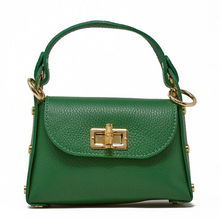 Load image into Gallery viewer, GF Leather Crossbody Bag Bamboo Latch

