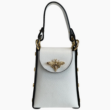 Load image into Gallery viewer, Modarno Mini Tall Bee Bag Leather
