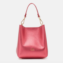 Load image into Gallery viewer, Cuoieria Fiorentina Small Bucket Bag Metallic
