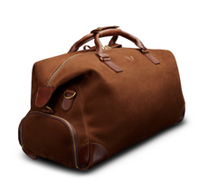 Load image into Gallery viewer, Bennett Winch Weekender Bag Brown Suede (Waterproof)
