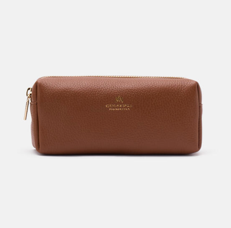 Cuoieria Fiorentina Leather Cosmetic Bag