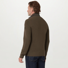 Load image into Gallery viewer, Belstaff Circuiteer Full Zip Hybrid Cardigan Major Brown
