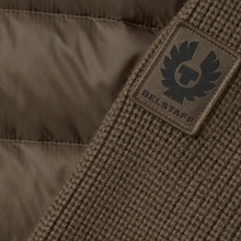 Load image into Gallery viewer, Belstaff Circuiteer Full Zip Hybrid Cardigan Major Brown
