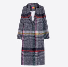 Load image into Gallery viewer, Vilagallo Coat Katherin 4Color Plaid

