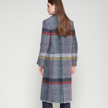 Load image into Gallery viewer, Vilagallo Coat Katherin 4Color Plaid
