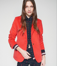 Load image into Gallery viewer, Vilagallo Jacket Red Corduroy Blazer
