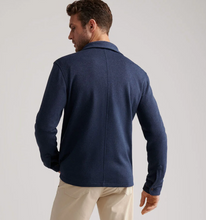 Load image into Gallery viewer, Peter Millar Fleece Shirt Jacket Navy
